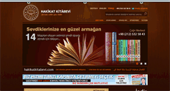Desktop Screenshot of hakikatkitabevi.net