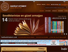 Tablet Screenshot of hakikatkitabevi.net